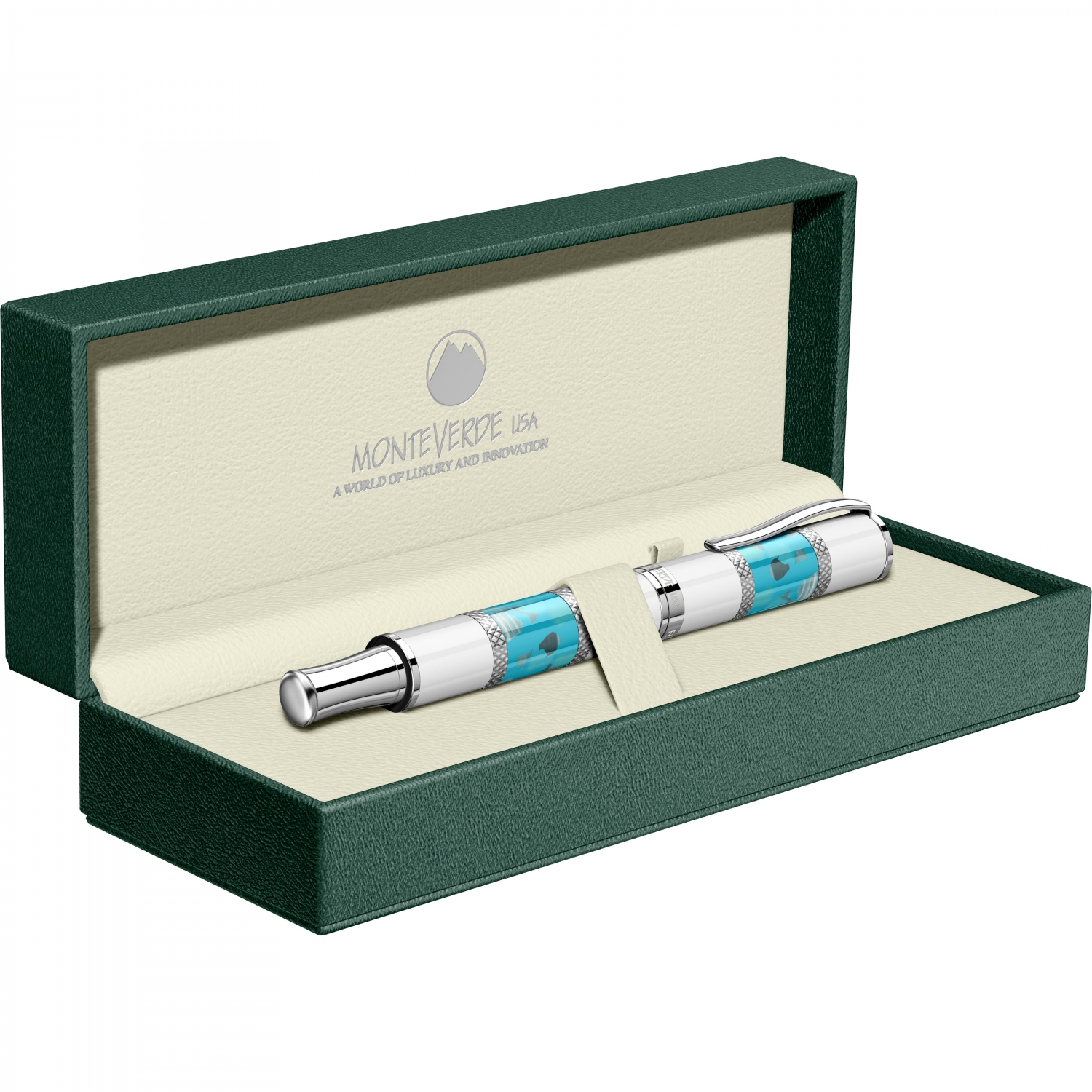 Imagine Produs Stilou Omniflex Monteverde USA Regatta Sport Santorini Blue CT