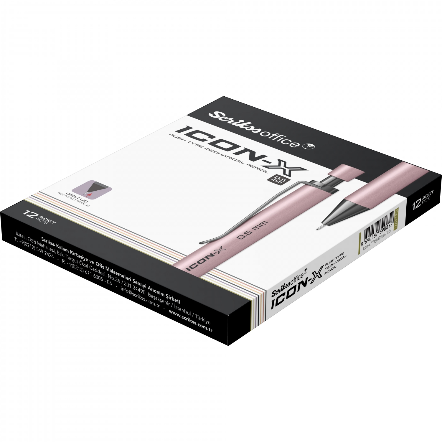 Imagine Produs Creion Mecanic 0.5 Scrikss Icon-X Matte Green BT