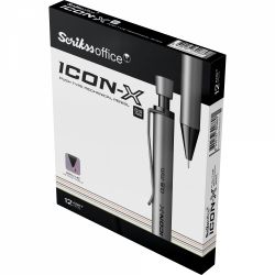 Creion Mecanic 0.5 Scrikss Icon-X Matte Antrhacite BT 