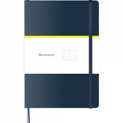 Caiet Personalizabil pentru Organizare A5 Maruman Mnemosyne 888 Journal Dark Blue - White Dot Grid 5 mm - 240 pagini 90g/mp - N888-72