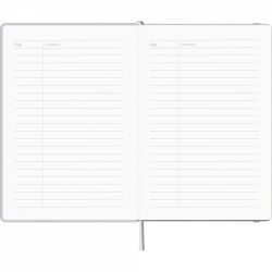 Caiet Personalizabil pentru Organizare A5 Maruman Mnemosyne 888 Journal Gray - White Dot Grid 5 mm - 240 pagini 90g/mp - N888-51