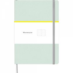 Caiet Personalizabil pentru Organizare A5 Maruman Mnemosyne 888 Journal Light Green - White Dot Grid 5 mm - 240 pagini 90g/mp - N888-53