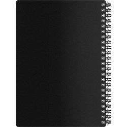 Caiet cu Spirala A5 Maruman Mnemosyne 105 Black - White Dot Grid 5 mm - 160 pagini 80g/mp - N105