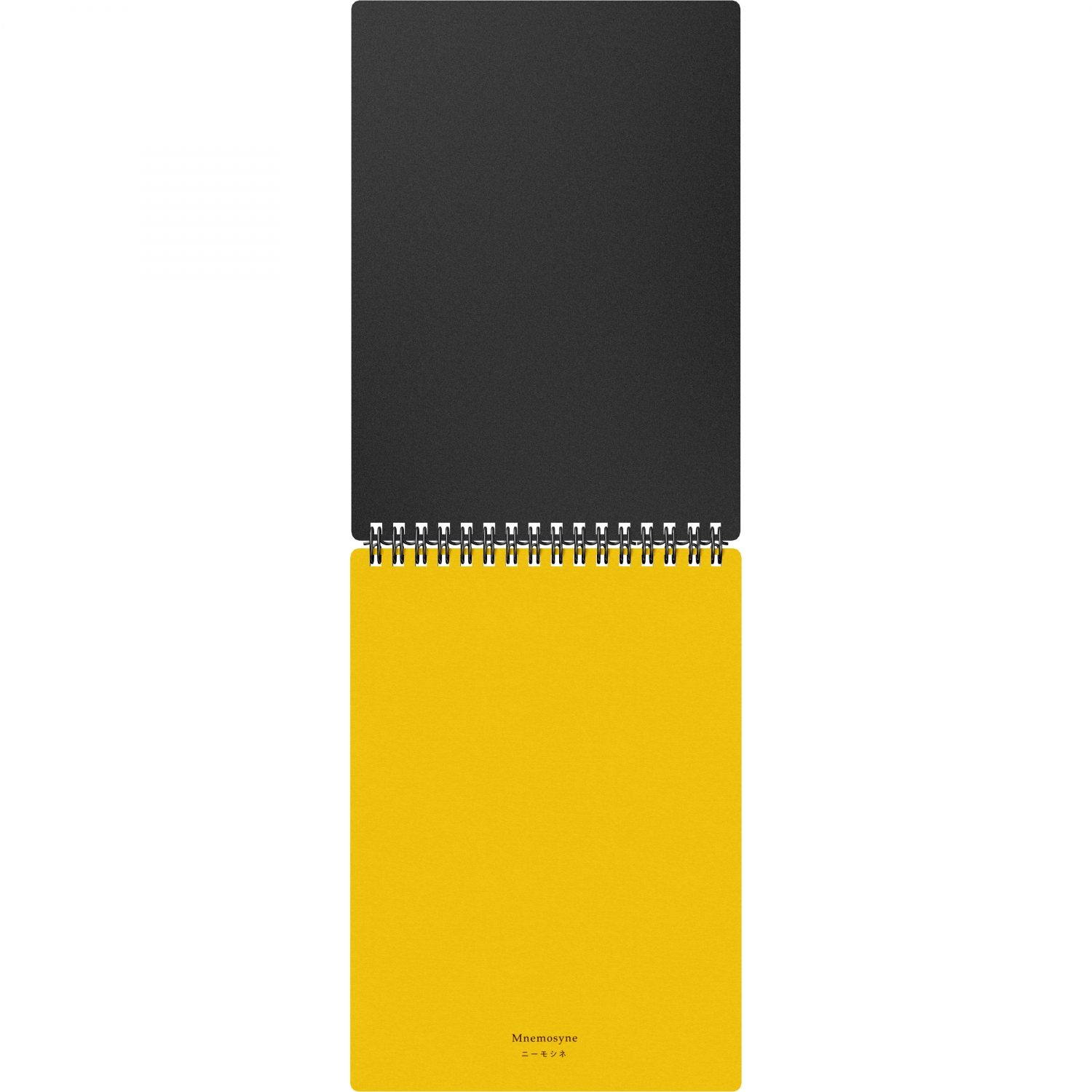 Imagine Produs Blocnotes cu Spirala A5 Maruman Mnemosyne 166 Black - White Steno Lined 7 mm - 140 pagini 80g mp - N166